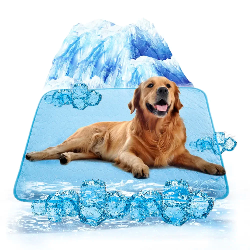 NONOR Dog Cooling Mat – Breathable Summer Pet Bed for Dogs & Cats, Self-Cooling Pad for Crate, Kennel & Car Seat
