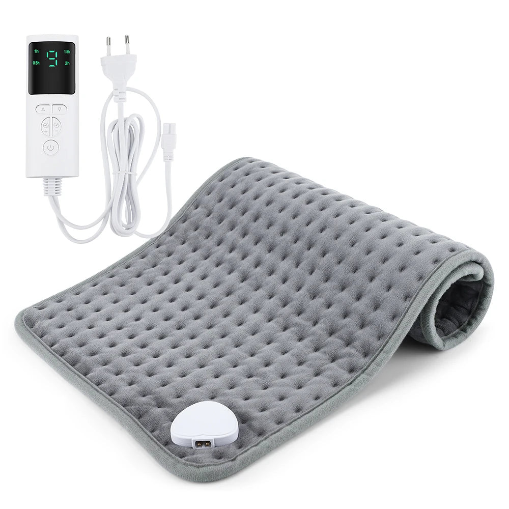 🔥 Electric Heating Pad Blanket – Thermal Shoulder, Abdomen & Back Warmer for Winter Fatigue Relief
