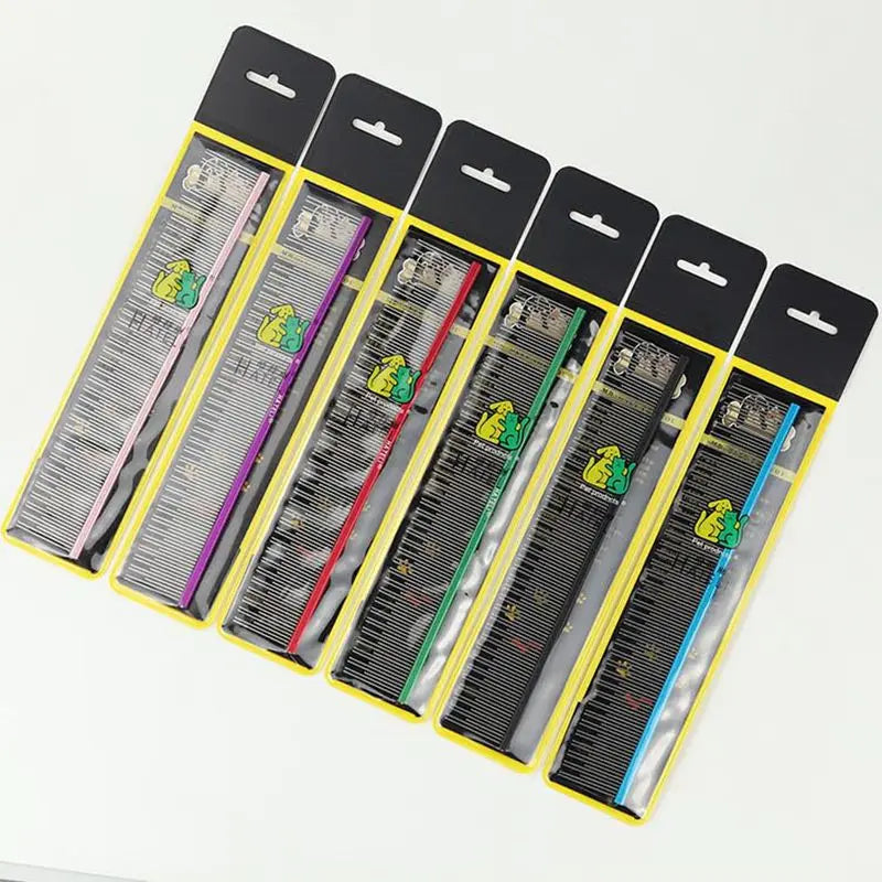 22cm Stainless Steel Pet Grooming Comb for Dogs & Cats