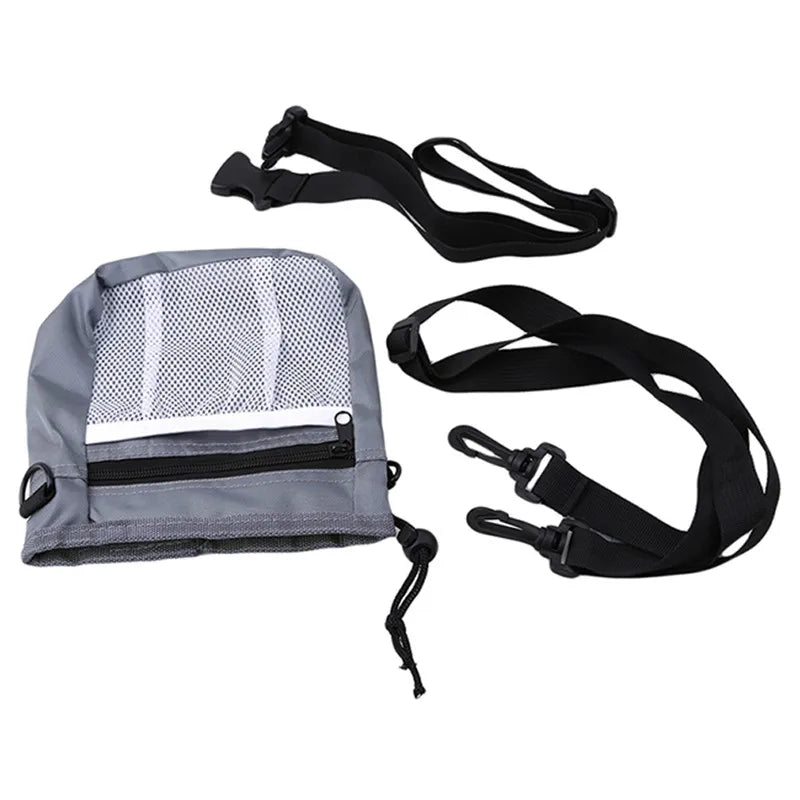Multifunctional Dog Training Treat Pouch – Pet Snack & Food Bag with Waist Strap & Crossbody Option for Puppy Walking & Training
