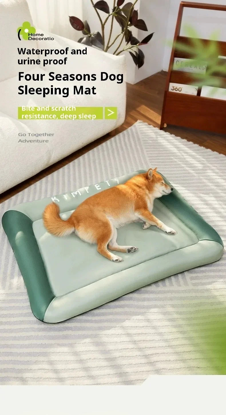 Summer Cooling Pet Bed – Breathable Blanket Cushion for Small & Medium Dogs and Cats