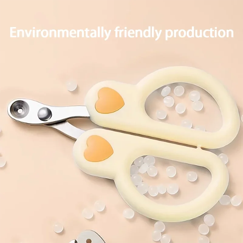 ✂️ Pet Nail Scissors – Half Moon Clipper for Cats, Dogs & Small Pets