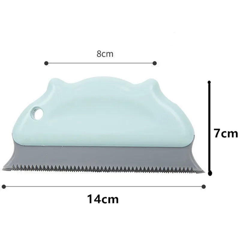 Silicone Cat Brush – Pet Hair Remover & Massage Grooming Tool for Cats and Dogs
