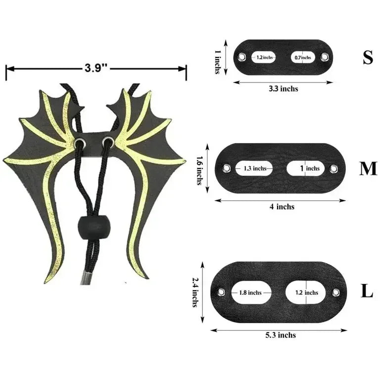 🦎 Bearded Dragon Lizard Leash Harness – 3 Sizes with Cute Dinosaur Wings