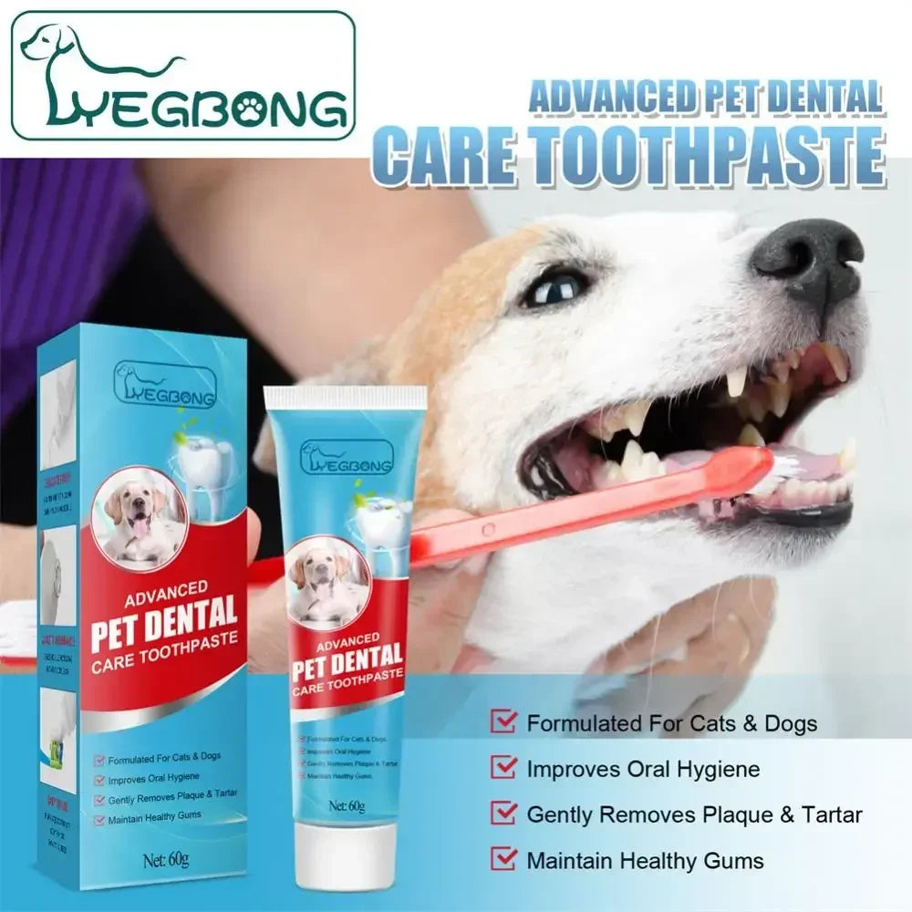 🪥 Cat Toothbrush – Soft Bristles for Gentle Teeth Cleaning | Pet Dental Care Grooming Tool