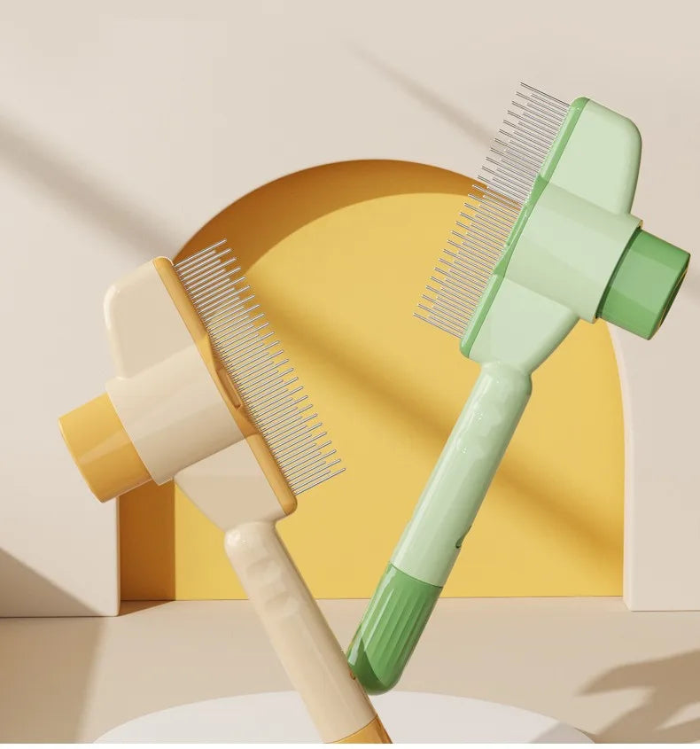 Self-Cleaning Dog & Cat Brush 🐾 Pet Hair Remover Comb