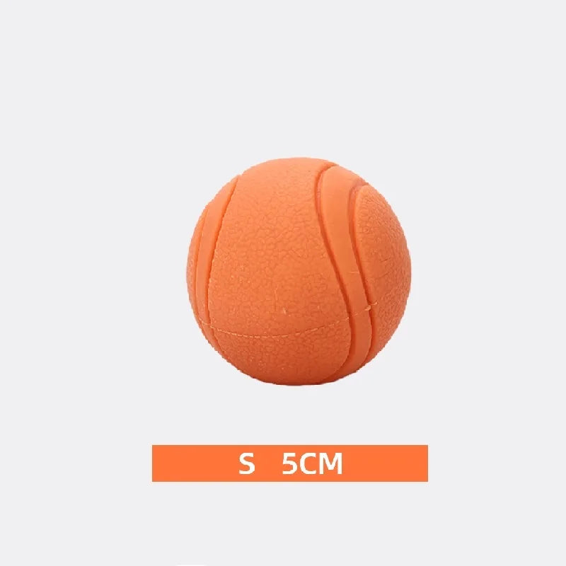 HOOPET Rubber Dog Ball – Bite-Resistant Toy for Small to XL Dogs