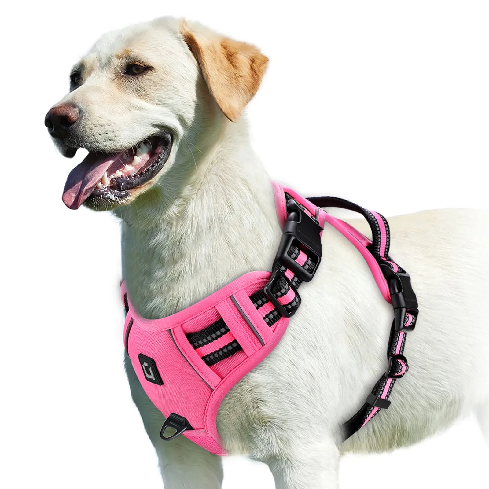 🐾 No Pull Dog Harness – Adjustable Soft Padded Vest with Easy-Control Handle