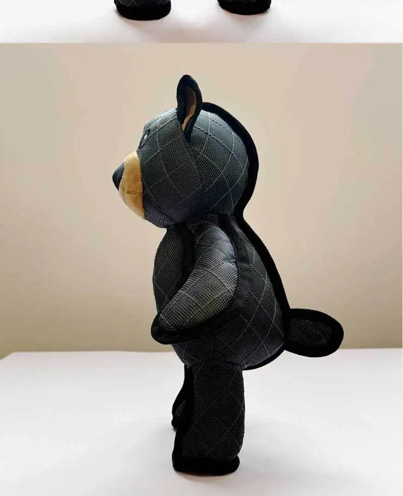 Robust Bear Plush Dog Toy – Squeaky Interactive Play 🧸🐕