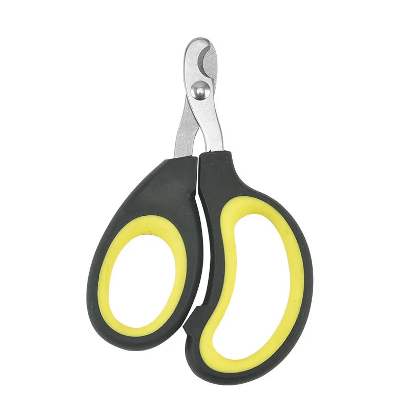 Pet Nail Scissors – Half Moon Stainless Steel Clippers for Cats, Dogs & Small Pets