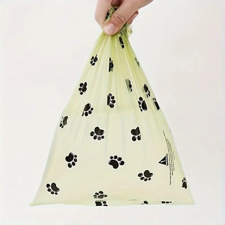 36 Rolls (540 Bags) Leak-Proof Dog Poop Bags – Paw Print Design Pet Waste Bags for Outdoor Cleaning