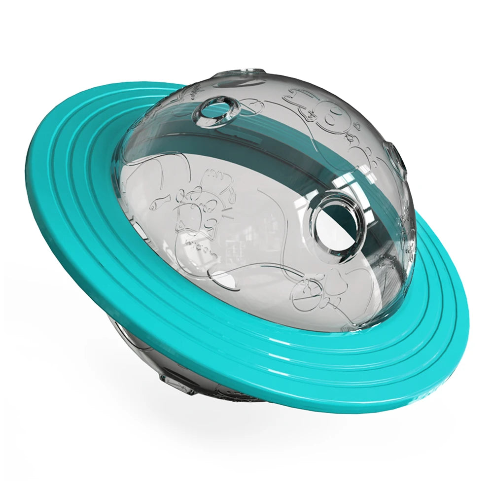 Dog Flying Disk Food Dispenser – Interactive Slow Feeder Toy 🥏🐾
