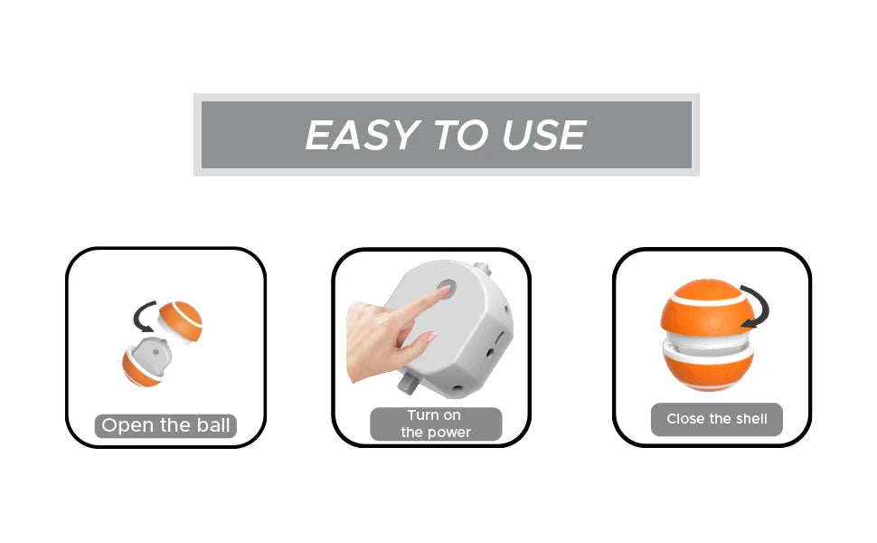 Interactive Dog Toy Ball with Remote Control, Active Rolling Ball for Dogs,Wicked Ball for Small Medium Large Dogs  pet toys