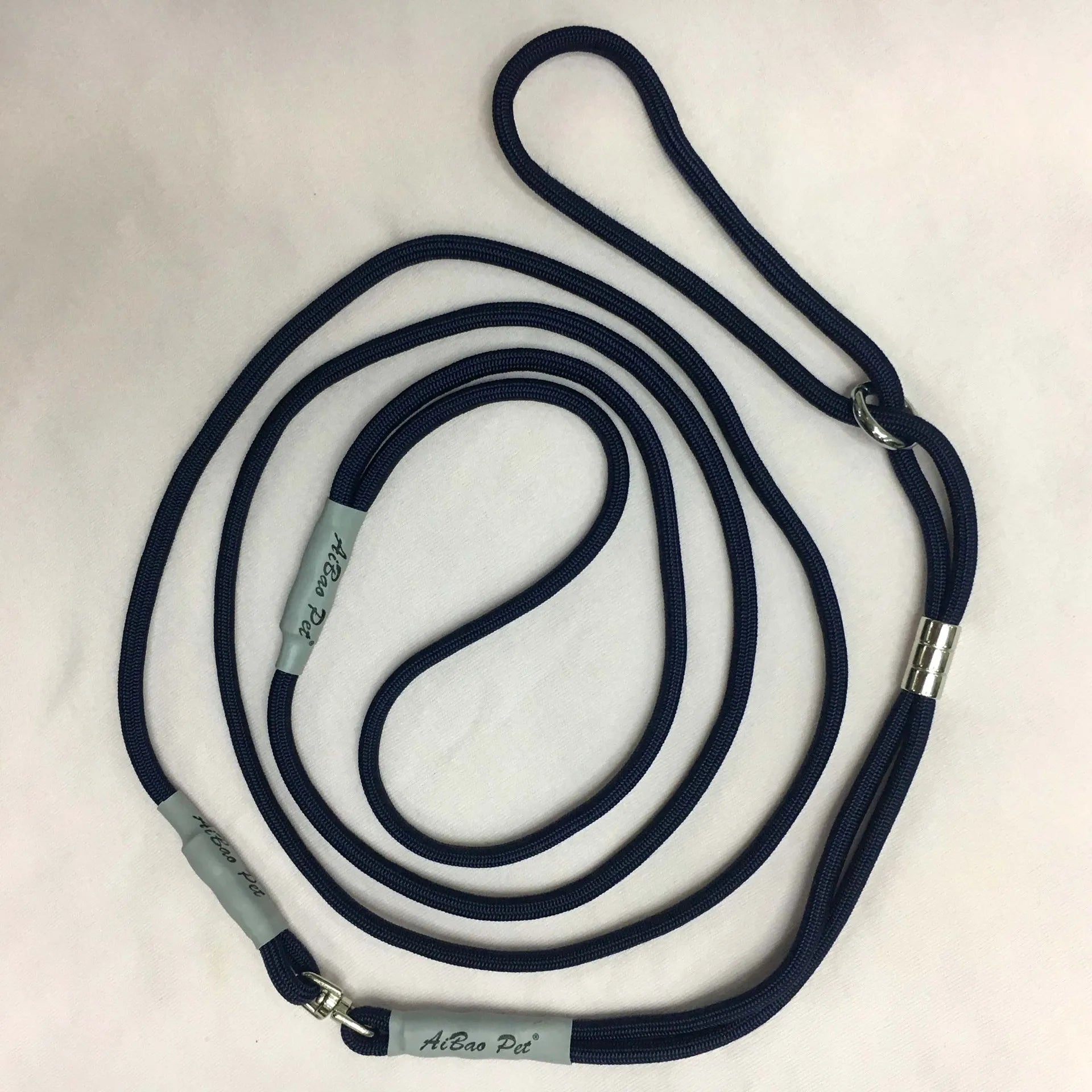 Adjustable Nylon Dog Leash with Padded Handle – Breakaway Pull-Resistant Lead for Dogs & Cats