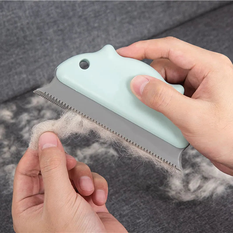 Silicone Cat Brush – Pet Hair Remover & Massage Grooming Tool for Cats and Dogs