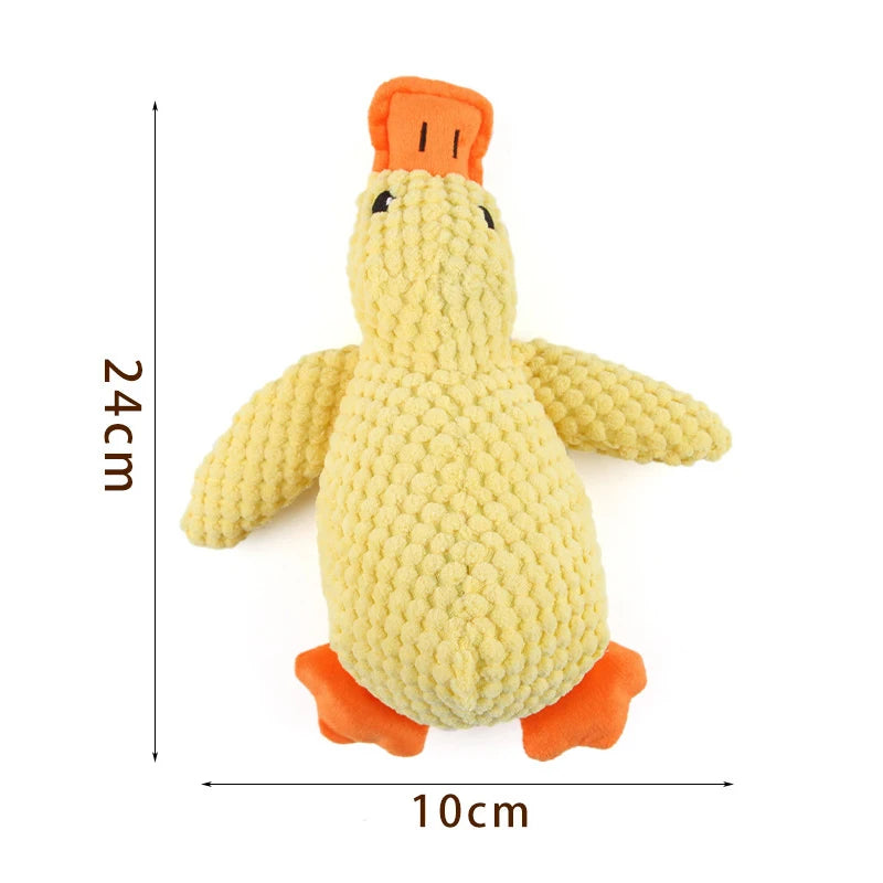 Donkey-Shaped Plush Squeaky Dog Toy – Durable Bite-Resistant Chew & Training Toy for Small and Large Dogs