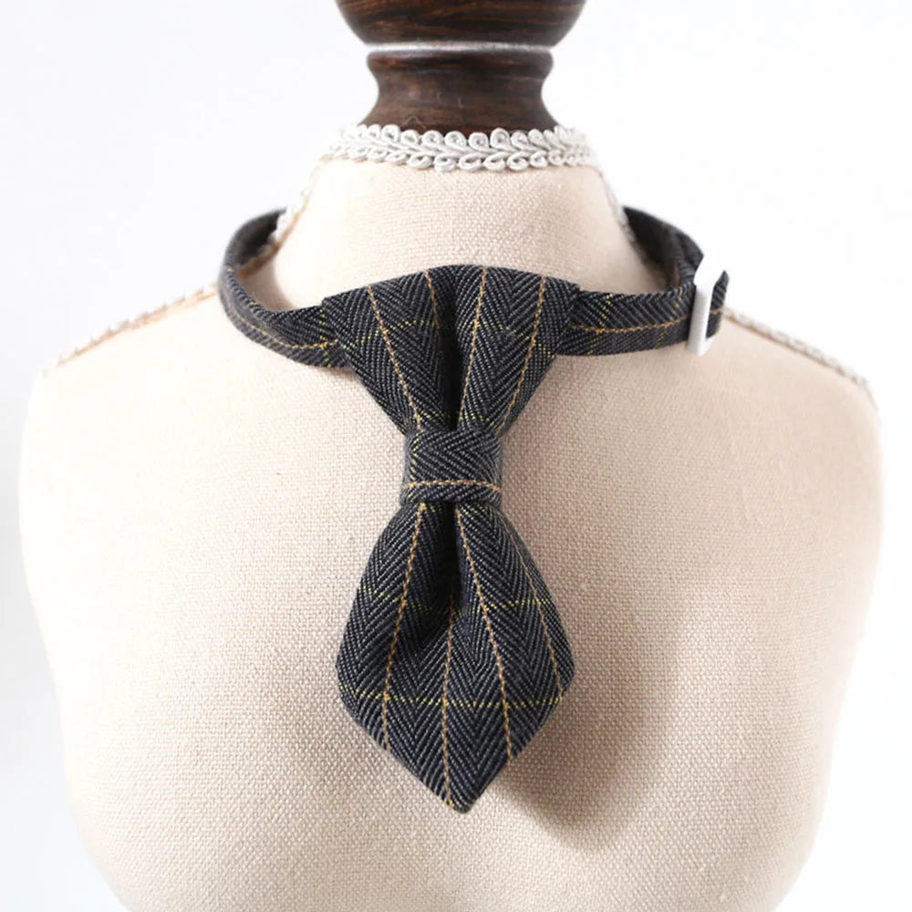 Adjustable Pet Bow Tie – Formal Breakaway Neck Tie Collar for Small Dogs & Cats