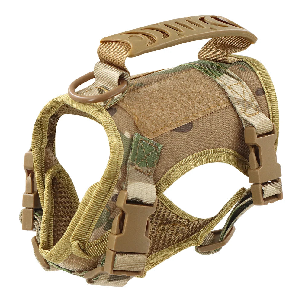 Tactical Cat Harness & Leash – Adjustable Vest for Cats, Kittens & Small Dogs