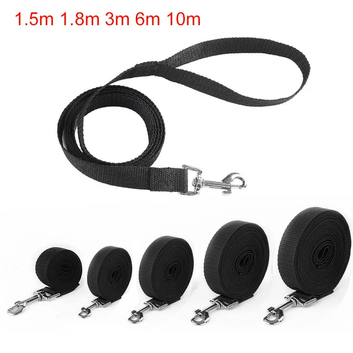 Long Strong Nylon Dog Leash – 10m,15m,20m Training Lead for All Dogs