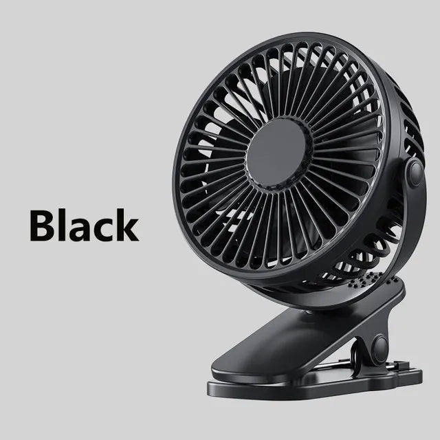 🌀 Xiaomi USB Handheld Clip Fan – Portable Rechargeable Mini Fan for Students & Travel