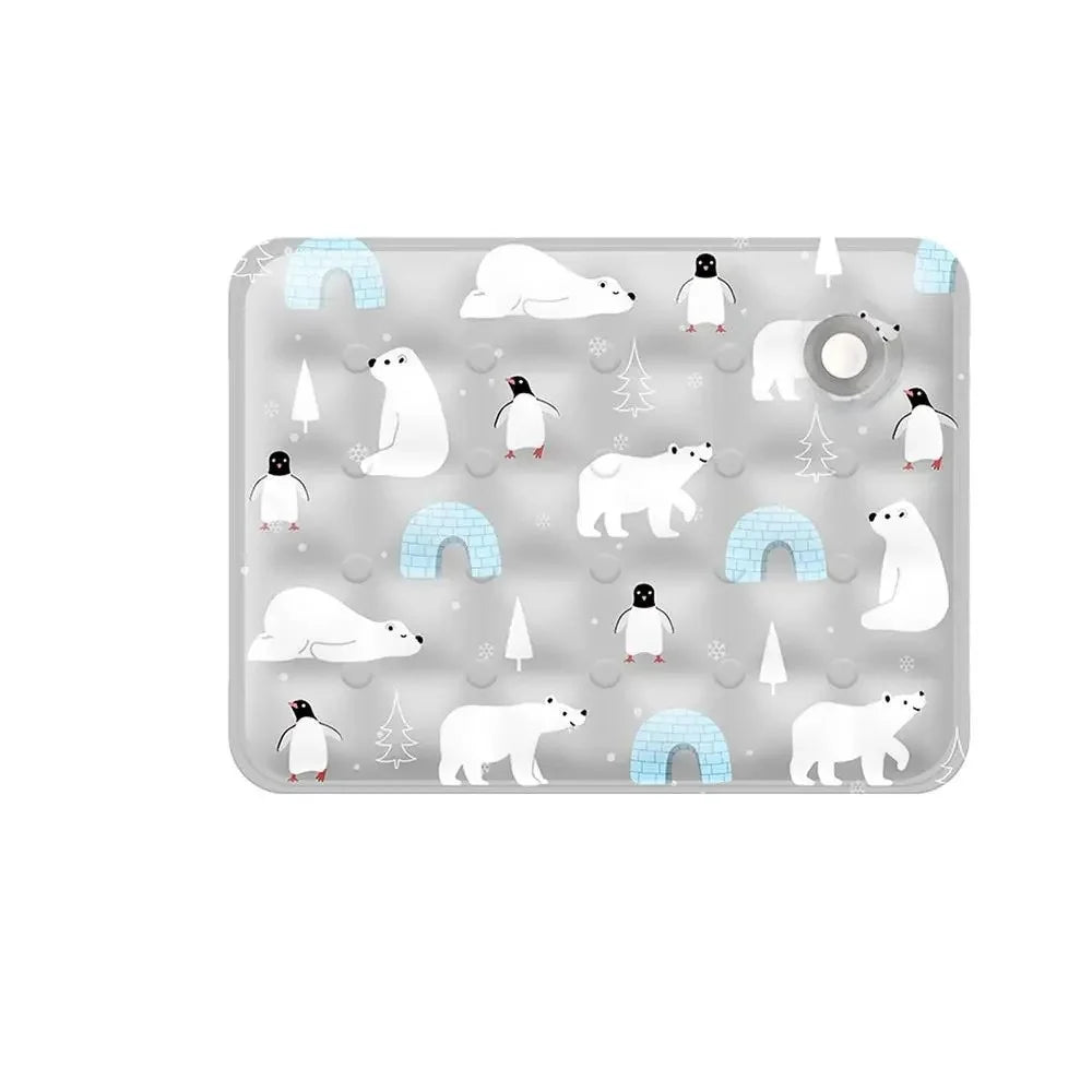 Cooling Pet Bed Mat – Breathable Summer Sleeping Pad for Cats & Dogs, Soft Cushion for Crate, Floor, or Kennel