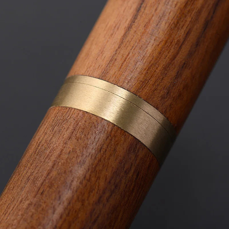 Handmade Wooden Toothpick Holder – Pearwood Capsule Case | Portable Hiking Toothpick Storage Box