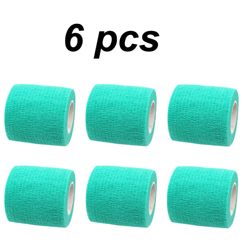 6pcs Disposable Pet Foot Covers – Self-Adhesive Dirty Feet Protection for Cats & Dogs, Elastic Outing Bandage Boots