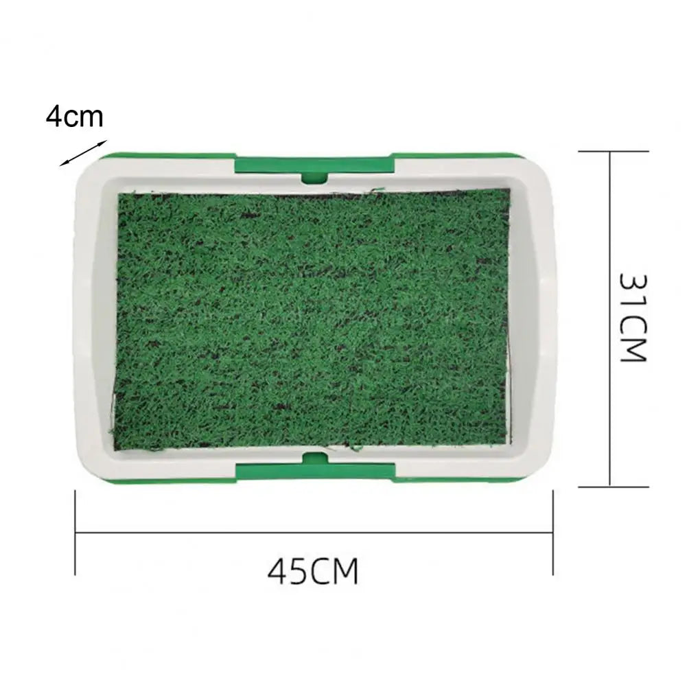 Portable Dog Grass Pee Pad – Reusable Pet Potty Training Mat for Indoor/Outdoor Use