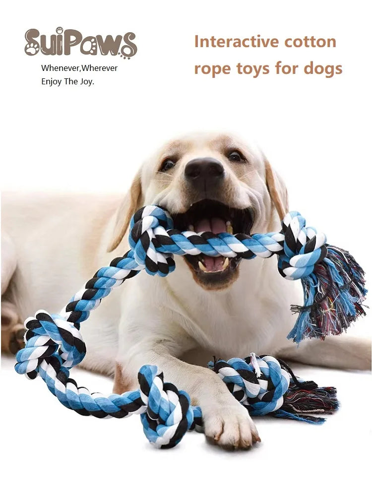 Knot Dog Toys – Indestructible & Durable Chew Tug Toys for Medium & Large Dogs