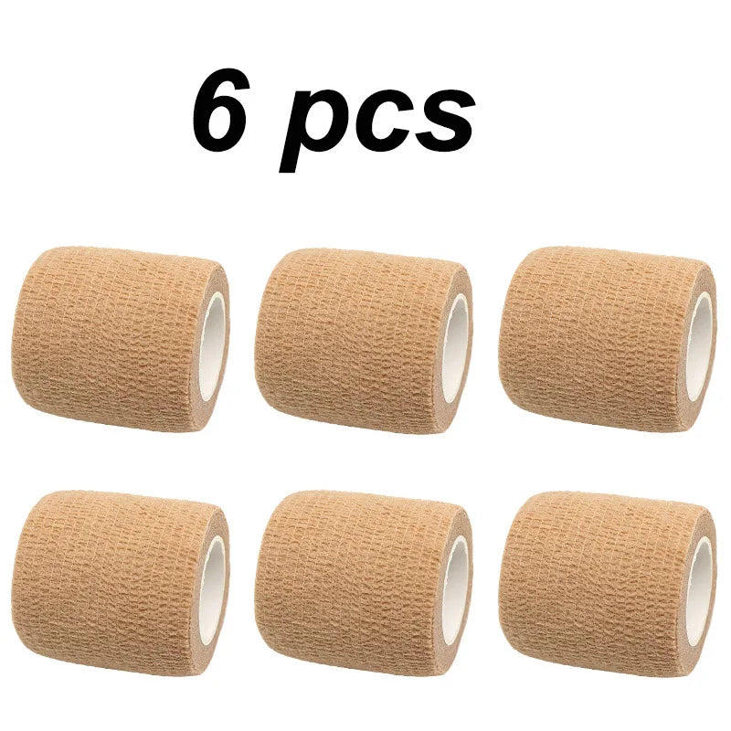 6pcs Disposable Pet Foot Covers – Self-Adhesive Dirty Feet Protection for Cats & Dogs, Elastic Outing Bandage Boots