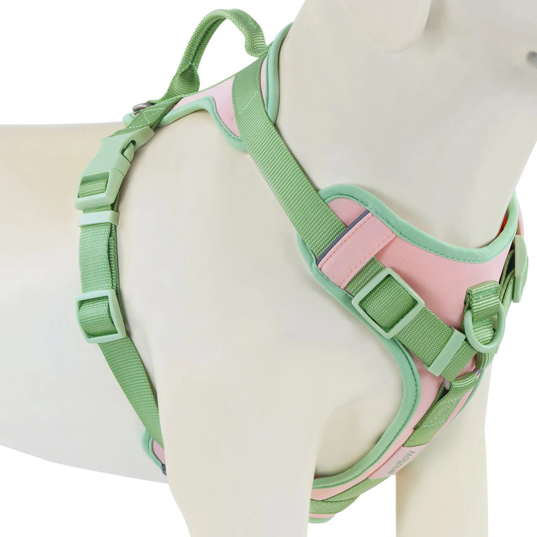 Splicing Color Dog Harness – No-Pull, Adjustable & Personalized