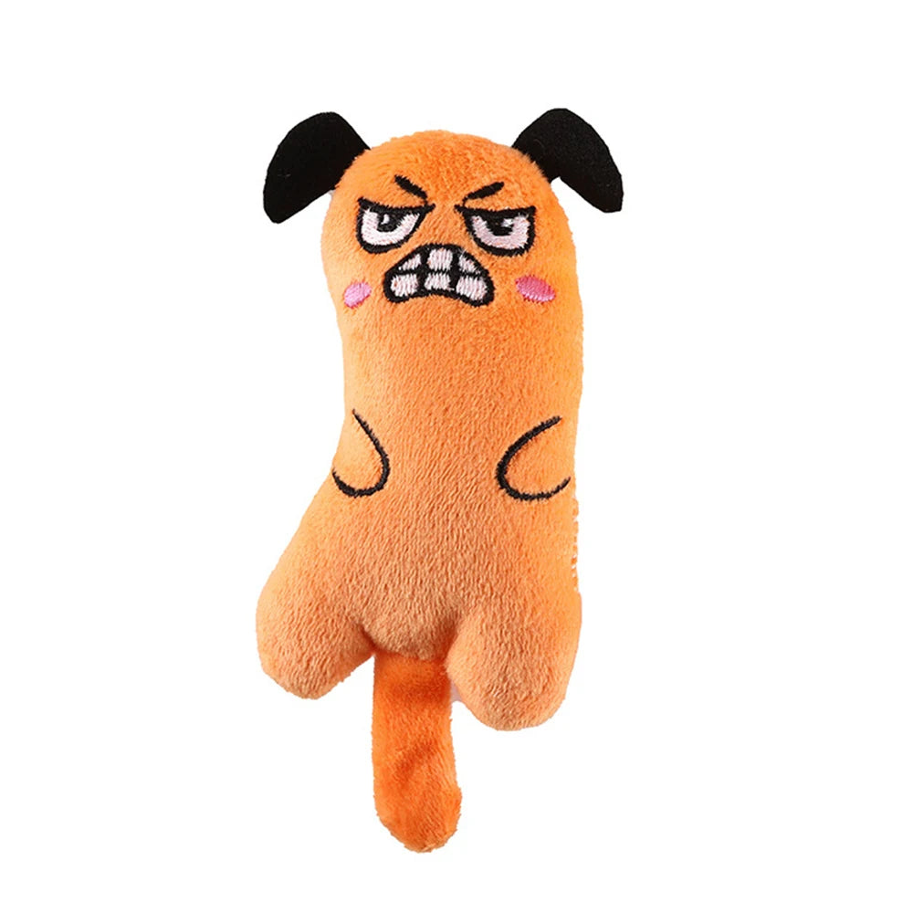 Carrot Dog Rope Toy – Durable Cotton Chew Toy for Puppies & Dogs, Teeth Cleaning Molar Toy