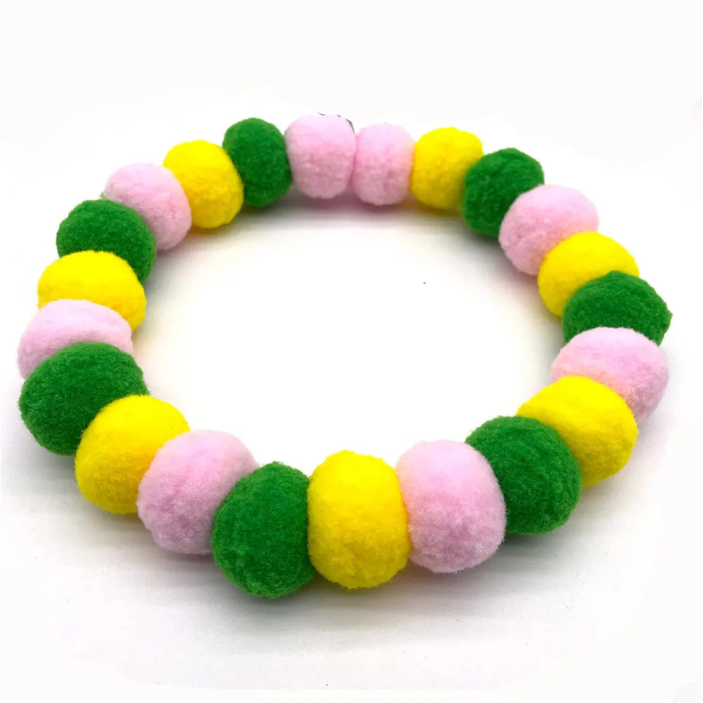 Dog Bow Tie & Necklace Set 🌈 30pcs Pet Grooming Accessories