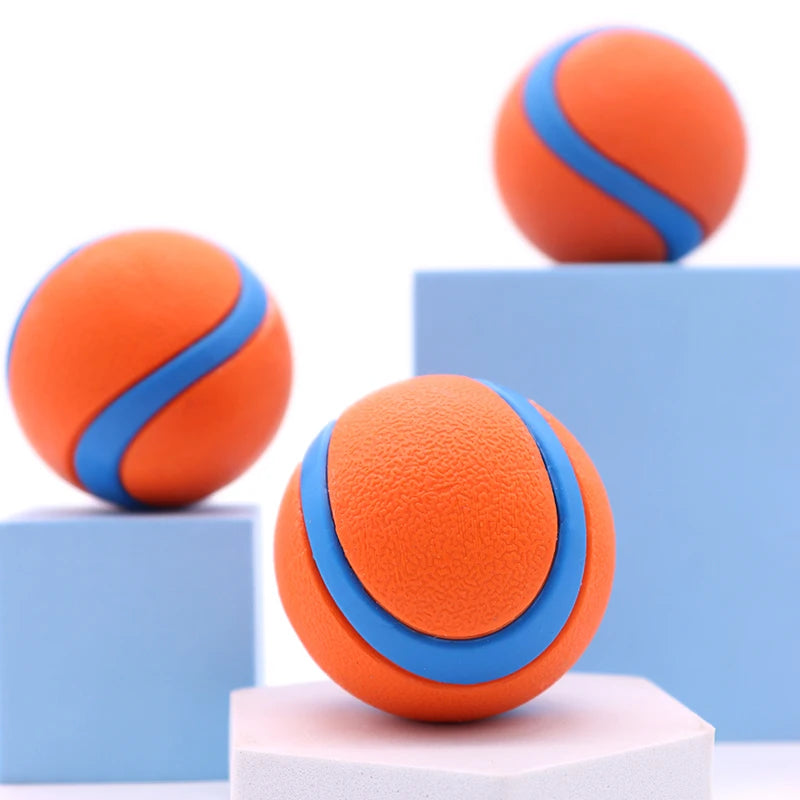 Tough Dog Fetch Ball – Solid Chew & Bouncy Play Toy ⚽🐾