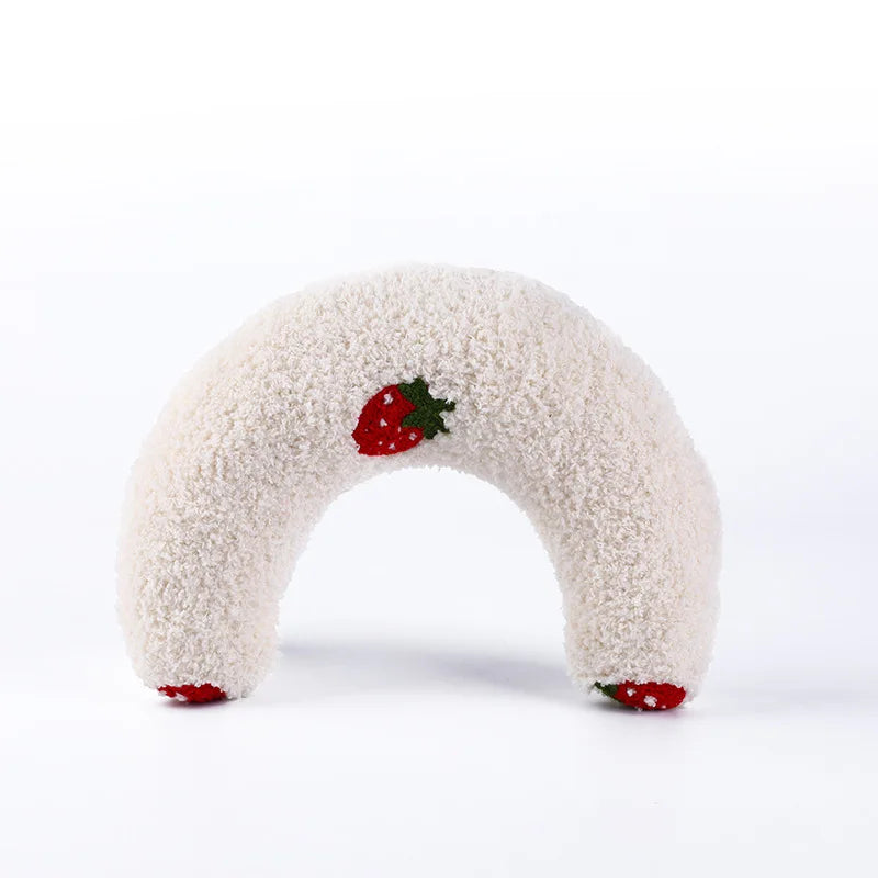 Little U-Shaped Pillow for Cats & Small Dogs – Fashion Neck Protector & Deep Sleep Headrest