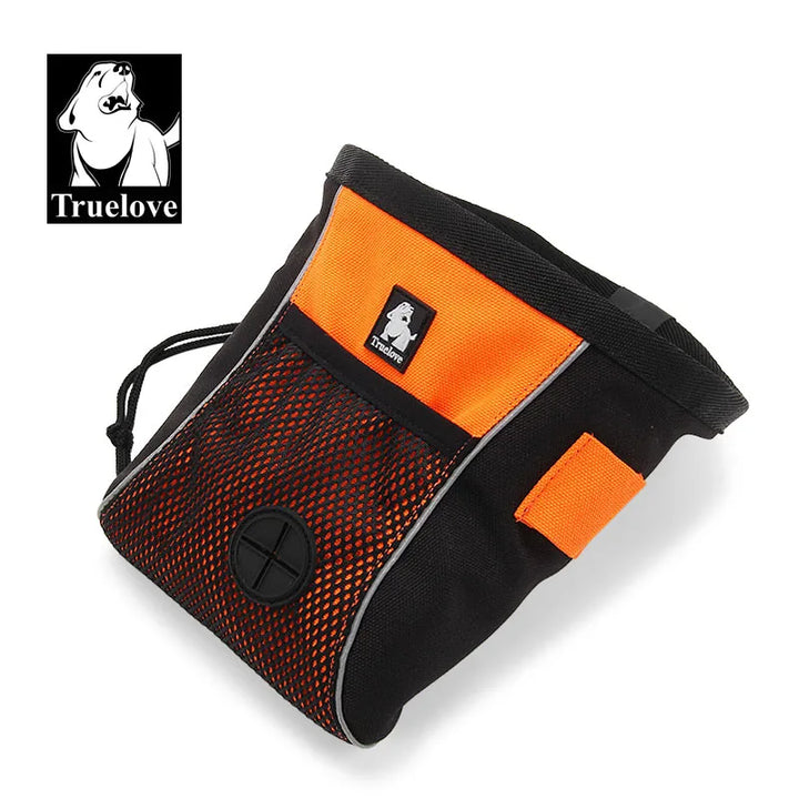 Truelove Pet Treat Training Bag – Waterproof, High Capacity Snack Pouch with Drawstring & Waste Bag Dispenser for Outdoor Use (TLT2051)