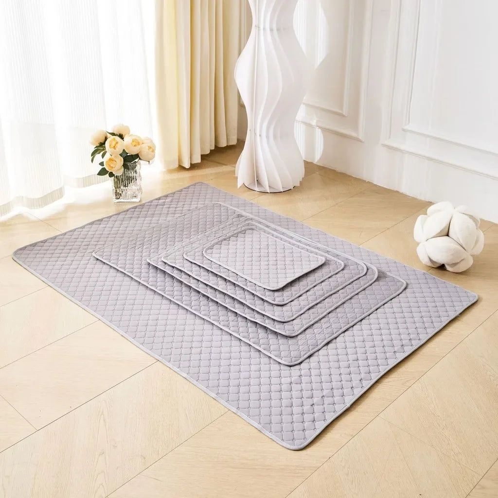 Waterproof Ice Silk Cooling Pet Pad – Breathable Chill Mat for Dogs & Cats in Hot Weather