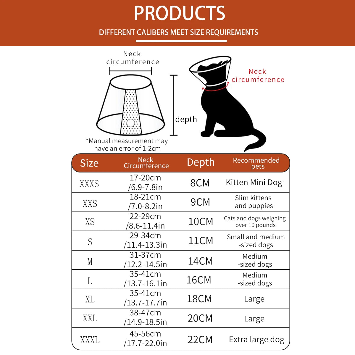 Comfy Pet Elizabethan Collar for Dogs – Soft Cone for Post-Surgery Recovery, Anti-Lick & Anti-Bite Protective Dog Collar