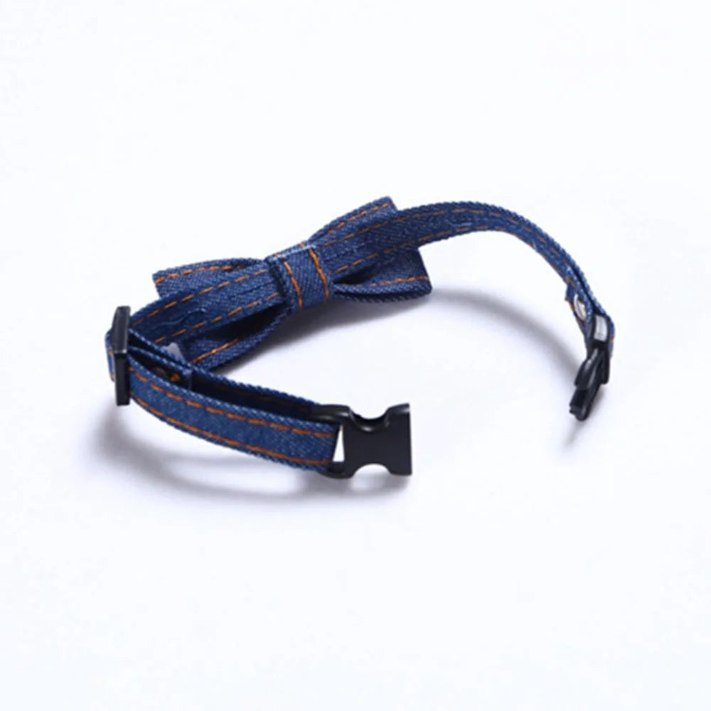 Adjustable Pet Bow Tie – Formal Breakaway Neck Tie Collar for Small Dogs & Cats