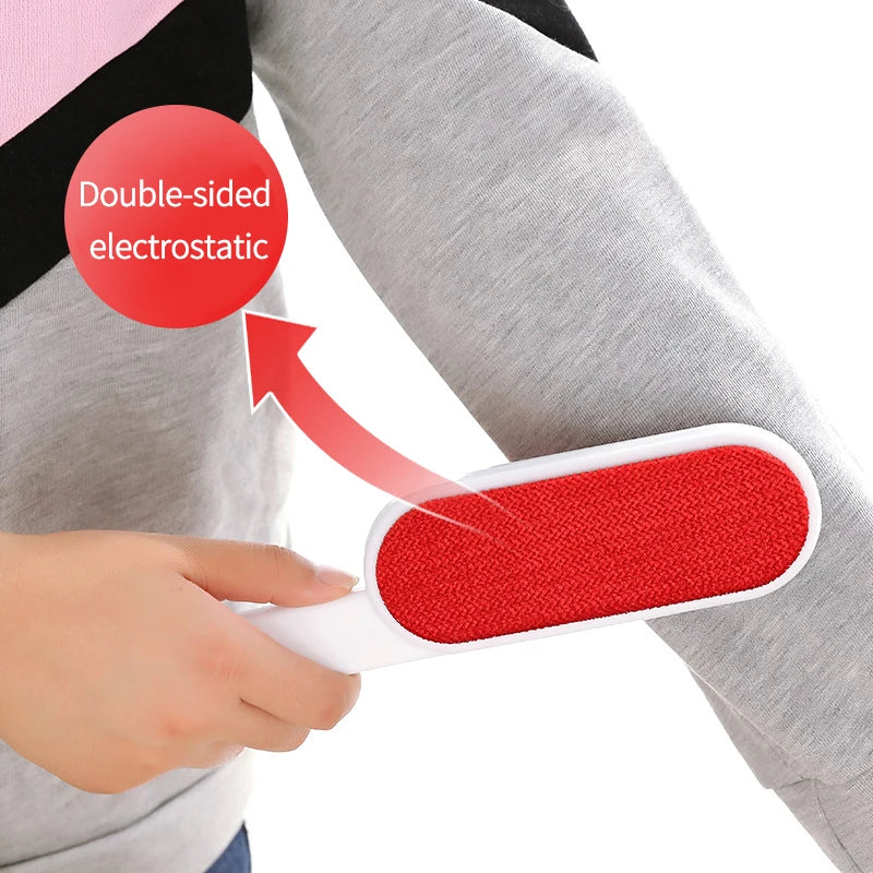 Reusable Pet Hair & Lint Remover 🐾 Manual Cleaning Brush