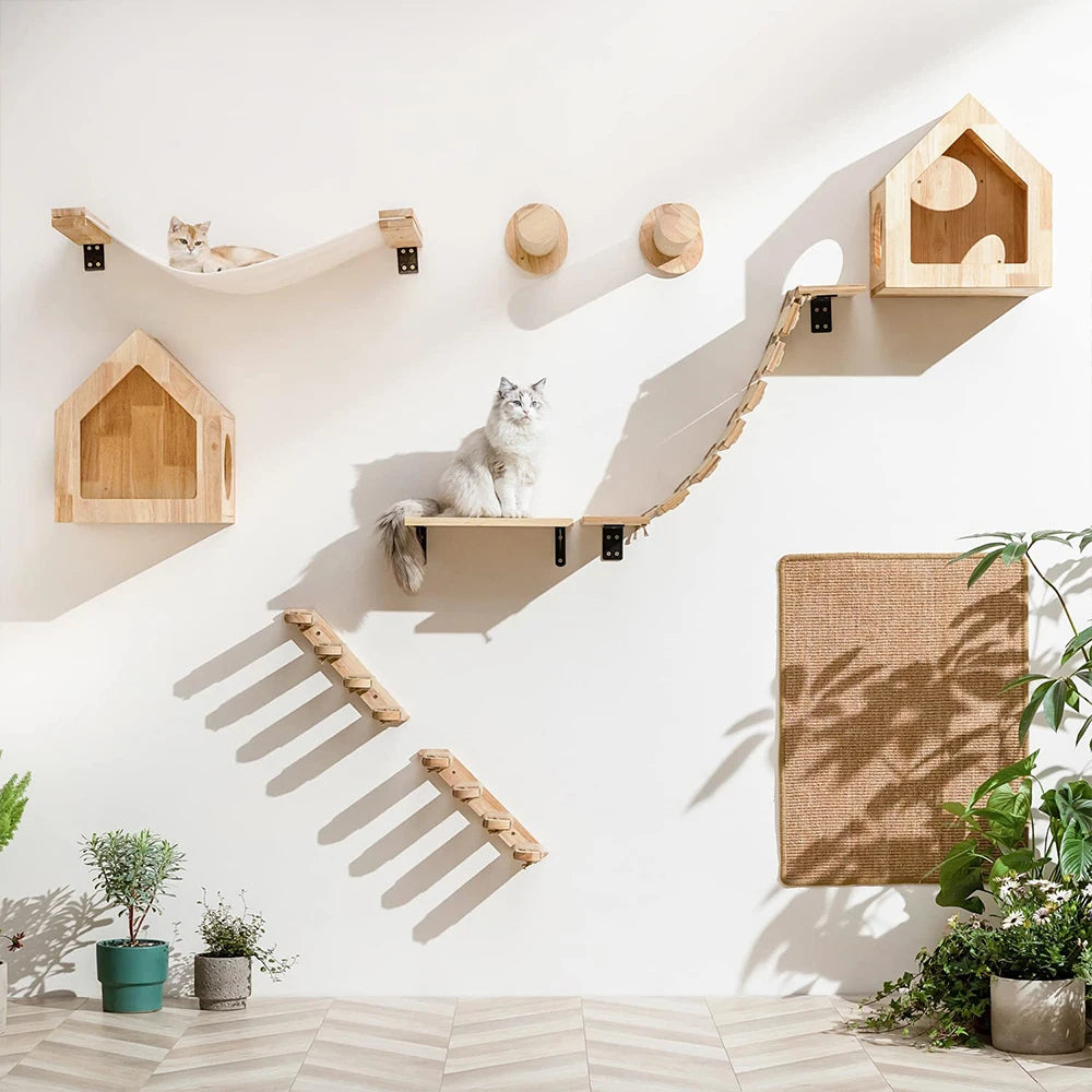 🐾 180cm Large Cat Tree Tower – Multi-Level Indoor Cat Playground with Hammock & Scratching Posts