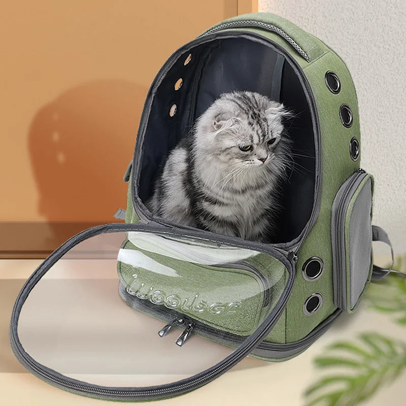 Travel Backpack for Cats Small Dogs Breathable