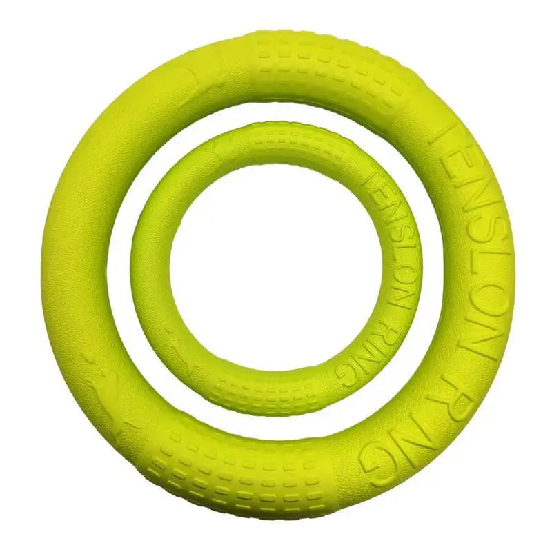 TPR Flying Disk Dog Toy – Anti-Bite Training Ring & Floating Puller 🥏🐶