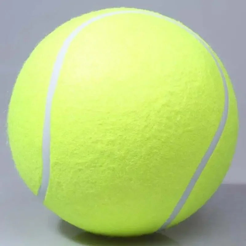 Jumbo Dog Tennis Ball – 7/8/9.5" Plush Chew Toy for Large Dogs & Training
