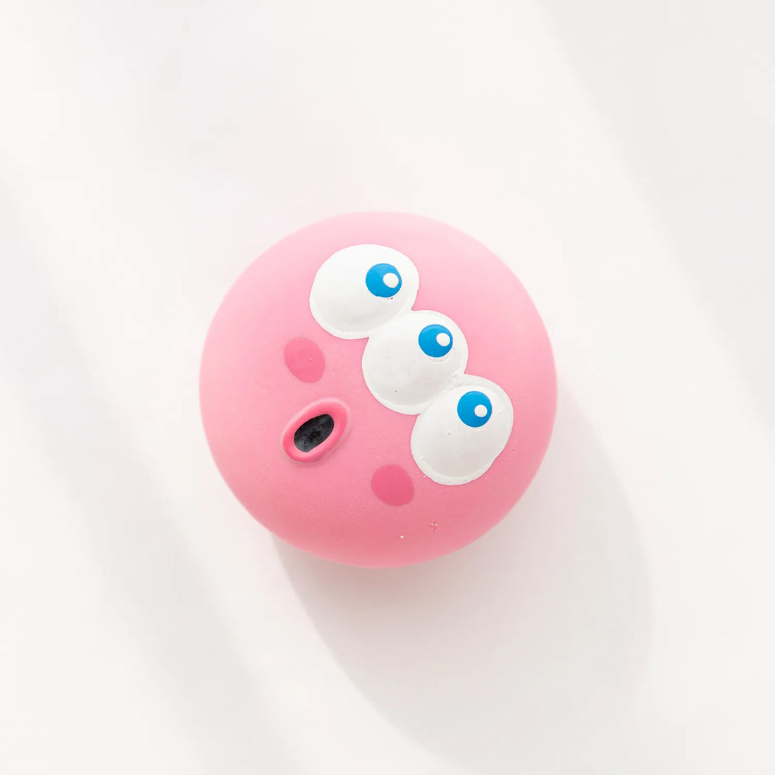 Squeaky Eyeball Dog Toy – Durable Latex Chew Ball | Interactive Training Sound Toy for Pets