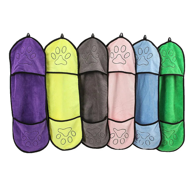 🛁 Pet Quick Dry Bath Towel Robe – Soft & Super Absorbent 🐾