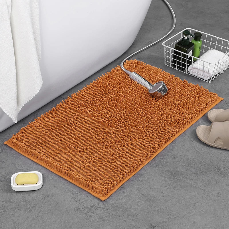 Chenille Plush Pet Mat – Soft Absorbent Dog & Cat Bed Pad, Cozy Seat Cushion for Crates, Bathroom & Pet Lounging