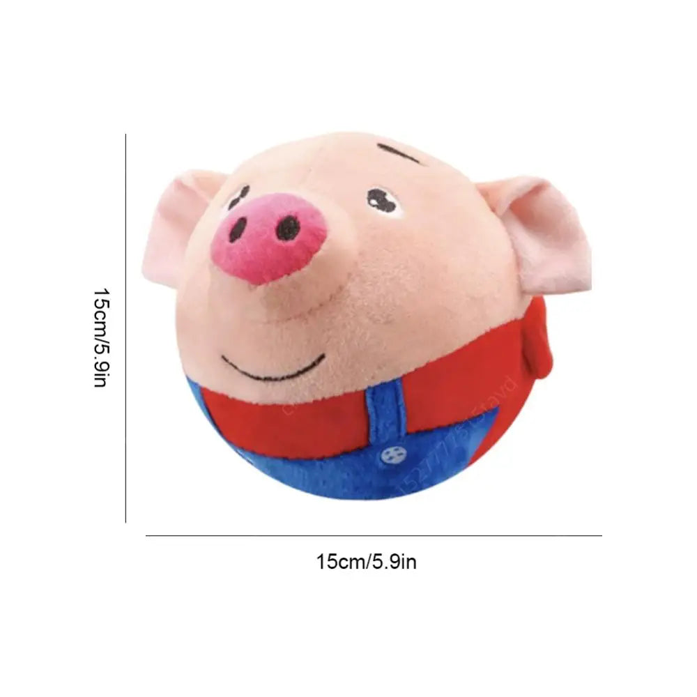 Talking Plush Ball Dog Toy – Interactive Bouncy Play 🧸🐾