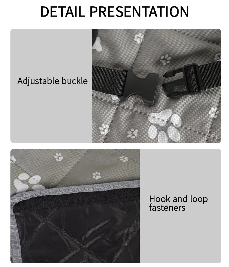 Waterproof SUV Cargo Liner for Dogs – Universal Fit Pet Seat Cover Mat for SUVs, Sedans & Vans