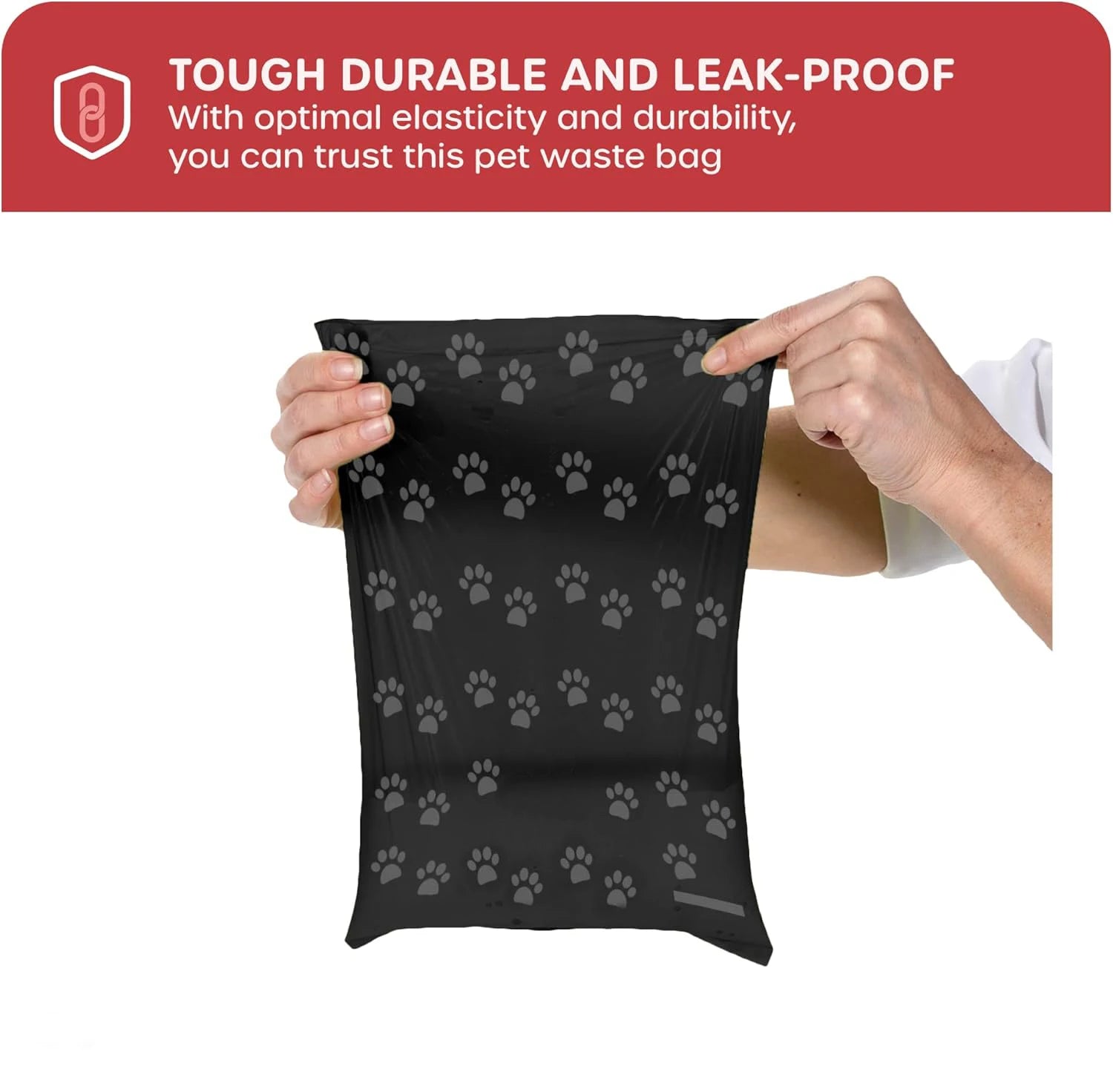 Biodegradable Dog Poop Bags – 1/3/5/10/15 Rolls with Easy Tear Breakpoint, Outdoor Pet Waste Cleanup Bags